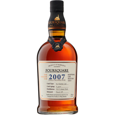 Foursquare Mark X "2007" Single Blended 12 Year Rum - Available at Wooden Cork
