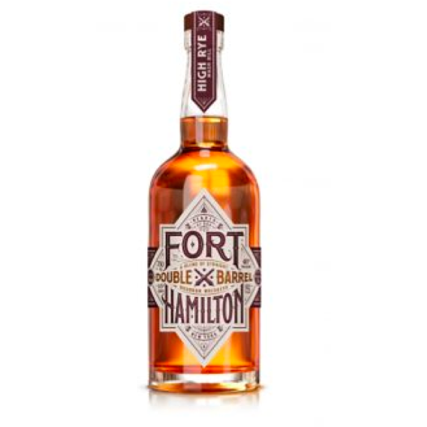 Fort Hamilton Double Barrel Bourbon Whiskey - Available at Wooden Cork