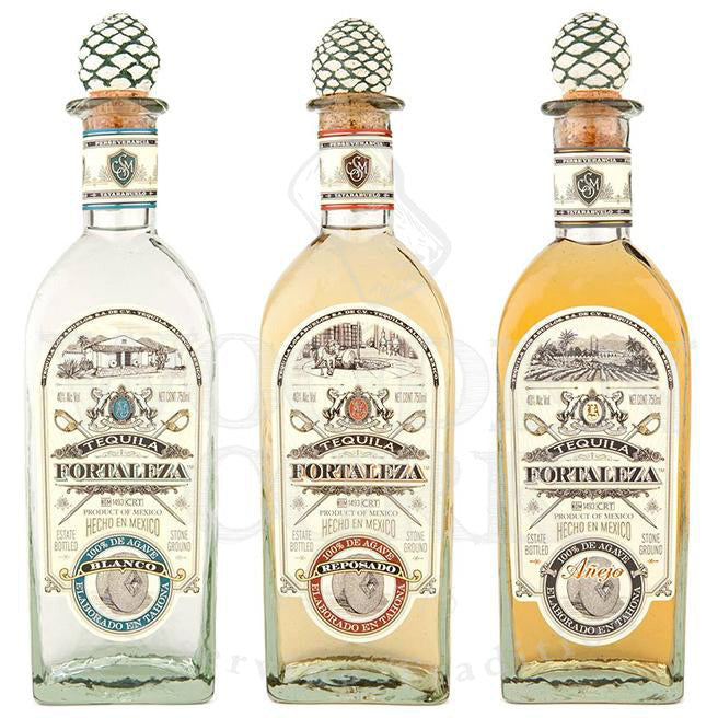 Fortaleza Blanco, Reposado & Anejo Tequila Collection - Available at Wooden Cork