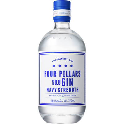 Four Pillars Navy Strength Gin - Available at Wooden Cork