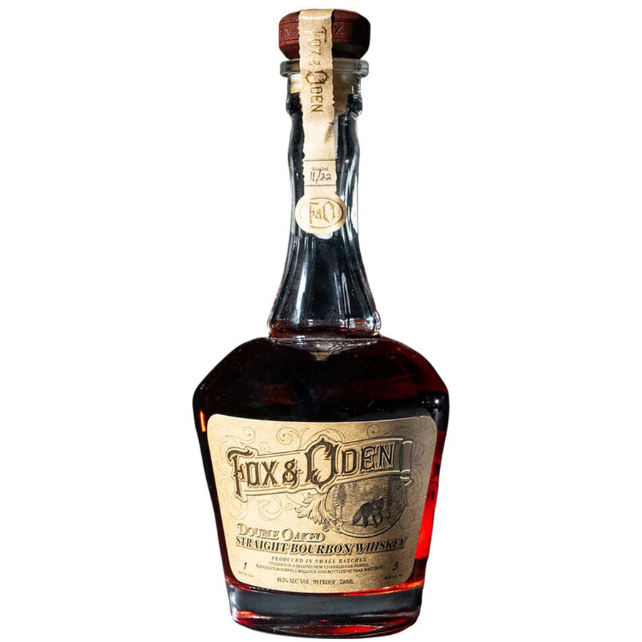 Fox & Oden Double Oaked Straight Bourbon - Available at Wooden Cork