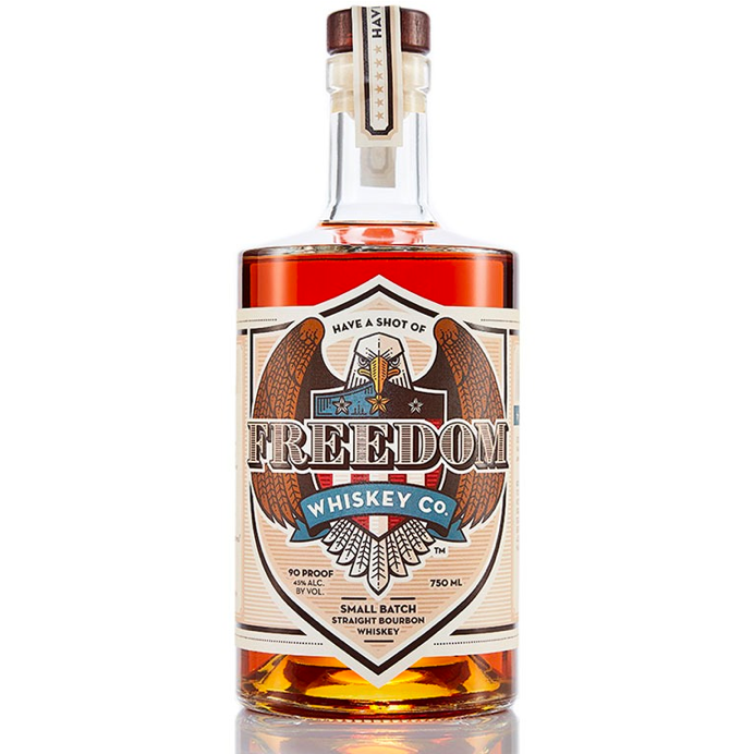 Have A Shot Of Freedom Bourbon Whiskey - Available at Wooden Cork