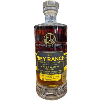 Frey Ranch San Diego Barrel Boys Single Barrel Select Bourbon Whiskey 'Black and Yellow' - Available at Wooden Cork