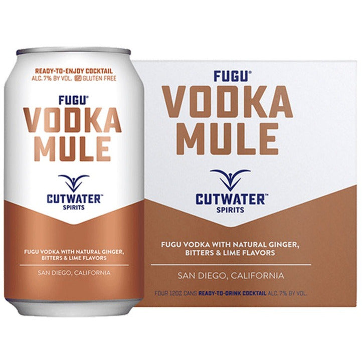 Cutwater Fugu Vodka Mule Canned Cocktail - Available at Wooden Cork