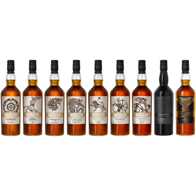 Game Of Thrones Complete Set Scotch Whisky - Available at Wooden Cork
