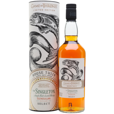 Game of Thrones House Tully Singleton of Glendullan Select Scotch Whisky - Available at Wooden Cork