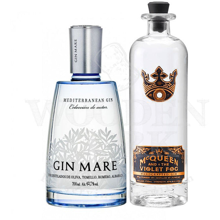 Gin Mare & McQueen Gin Bundle - Available at Wooden Cork