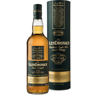 GlenDronach Cask Strength Scotch Whisky Batch 10 - Available at Wooden Cork