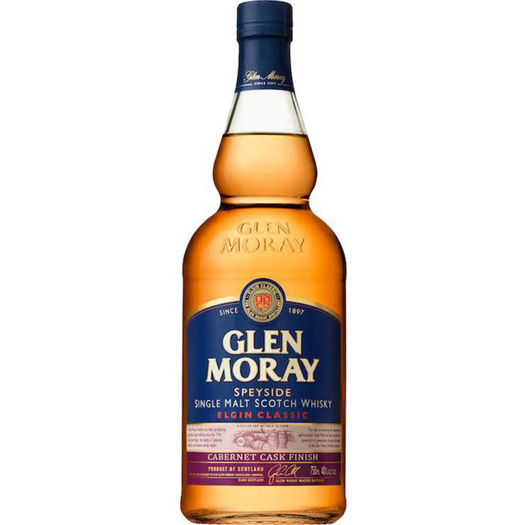Glen Moray Elgin Classic Cabernet Cask Finish Scotch Whisky - Available at Wooden Cork