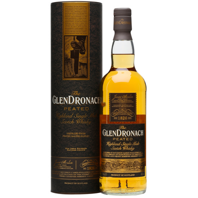 Glendronach Peated Single Malt Whiskey - Available at Wooden Cork