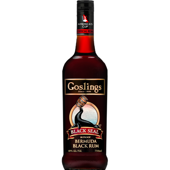 Gosling's Black Seal Bermuda Black Rum - Available at Wooden Cork