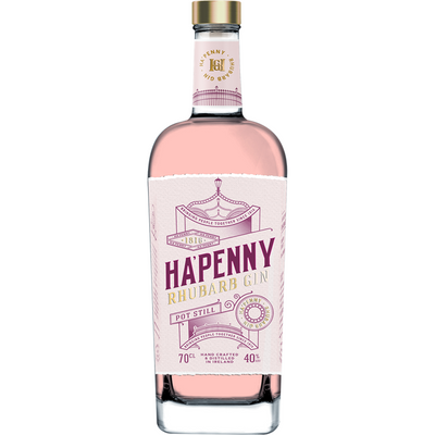 Ha'Penny Rhubarb Gin - Available at Wooden Cork