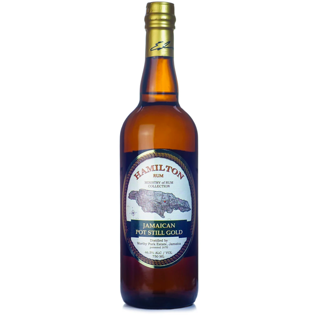 Hamilton Jamaican Pot Still Gold Rum - Available at Wooden Cork