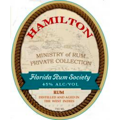 Hamilton Florida Rum Society - Available at Wooden Cork