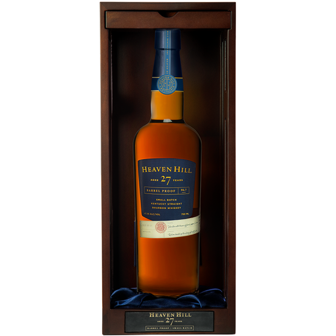 Heaven Hill Barrel Proof Bourbon 27 Year Old - Available at Wooden Cork