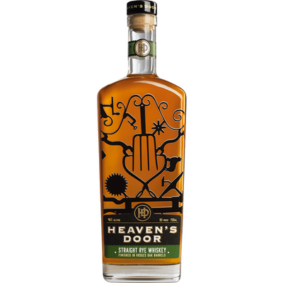 Heaven's Door Straight Rye Whiskey - Available at Wooden Cork
