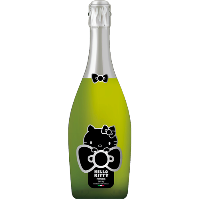 Hello Kitty Prosecco - Available at Wooden Cork