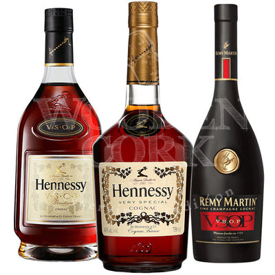 Hennessy Cognac & Hennessy VSOP & Remy Martin VSOP Bundle - Available at Wooden Cork
