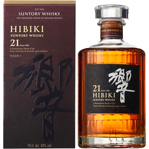 Hibiki 21 Year Old Blended Japanese Whisky | Suntory Mizunara Oak Hibiki 21 Year Old Blended Japanese Whisky | Suntory Mizunara Oak
