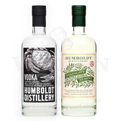 Humboldt Distillery Finest & Organic Vodka Bundle - Available at Wooden Cork