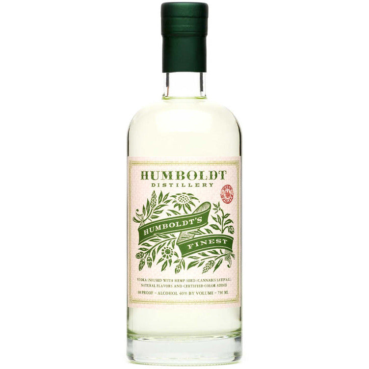 Humboldt Distillery Humboldt's Finest Vodka - Available at Wooden Cork