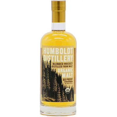 Humboldt Distillery Organic Malt Blended Whiskey - Available at Wooden Cork