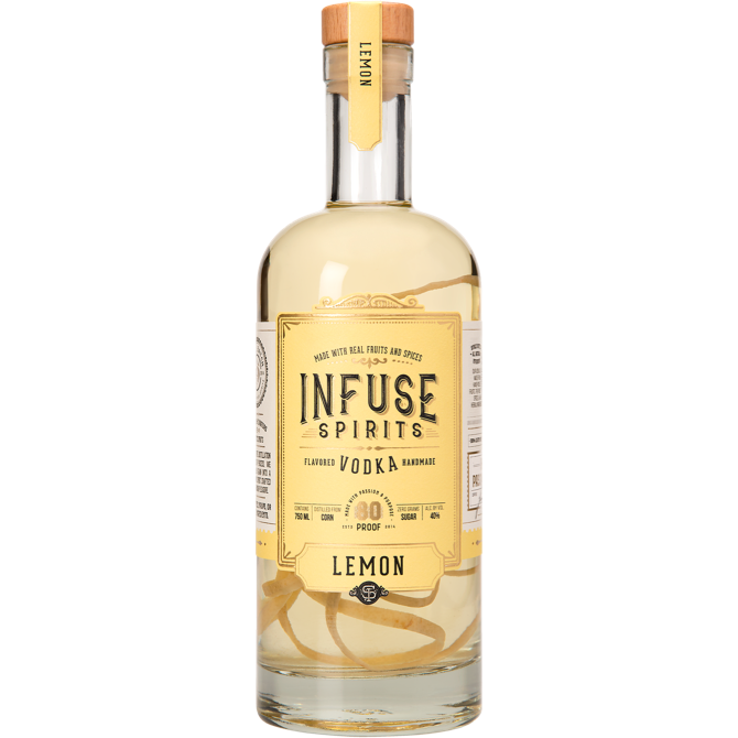 Infuse Vodka Lemon - Available at Wooden Cork