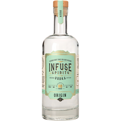 Infuse Vodka Origin - Available at Wooden Cork