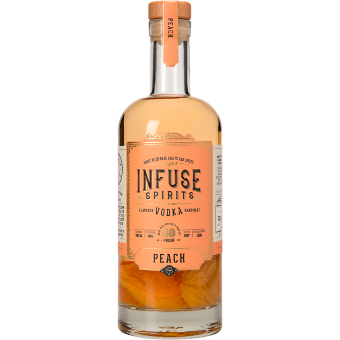 Infuse Vodka Peach - Available at Wooden Cork