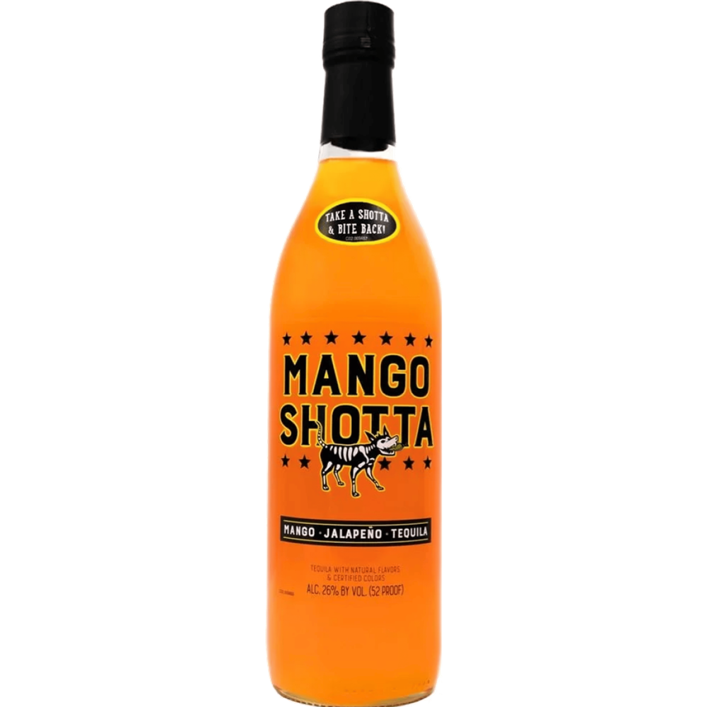 Mango Shotta Spicy Mango & Jalapeño Flavored Tequila