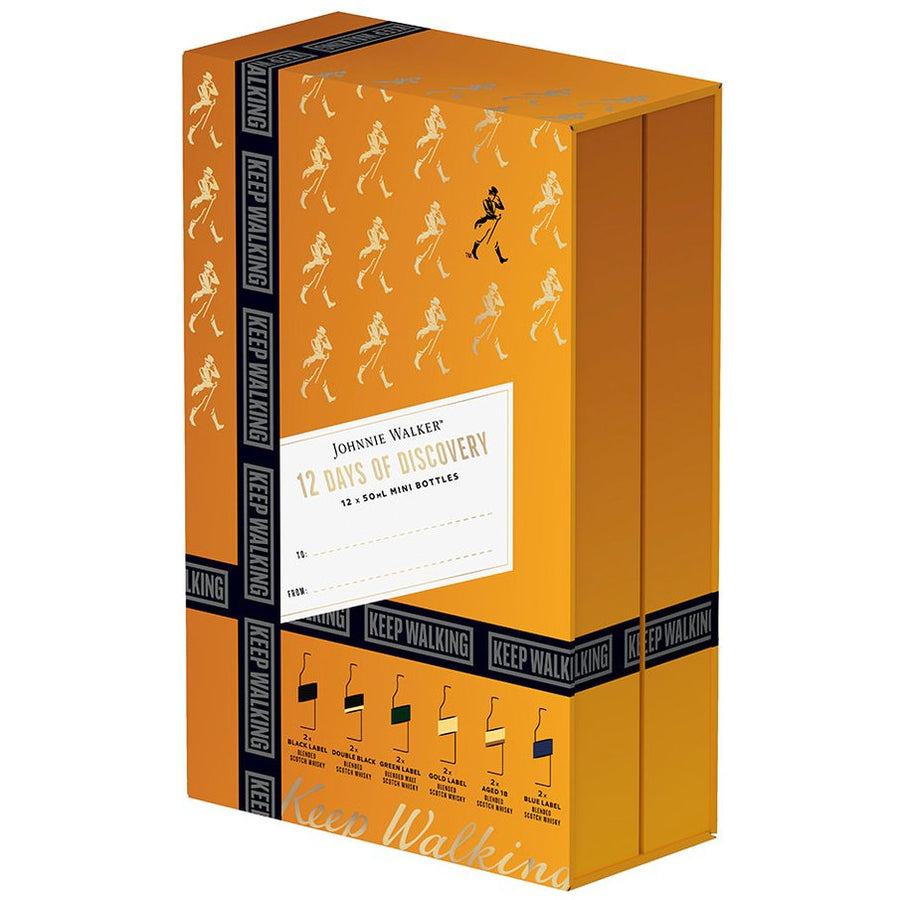 Johnnie Walker 12 Days Of Discovery - Available at Wooden Cork
