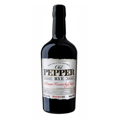 James Pepper Distillery Old Pepper Finest Kentucky Oak Single Barrel Straight Rye Whiskey - Available at Wooden Cork
