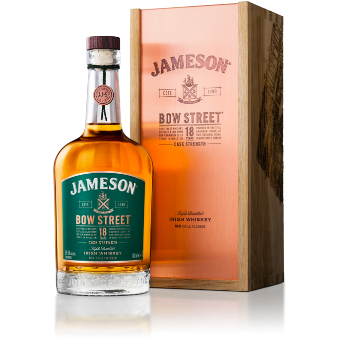 Jameson Bow Street Cask Strength 18 Year Irish Whiskey - Available at Wooden Cork