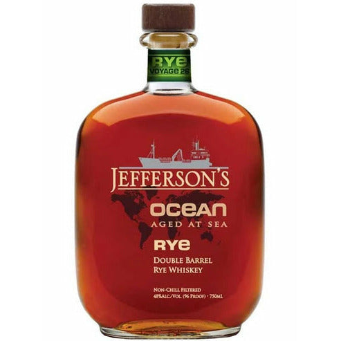 Jefferson's Ocean Aged At Sea Double Barrel Rye Whiskey - Available at Wooden Cork