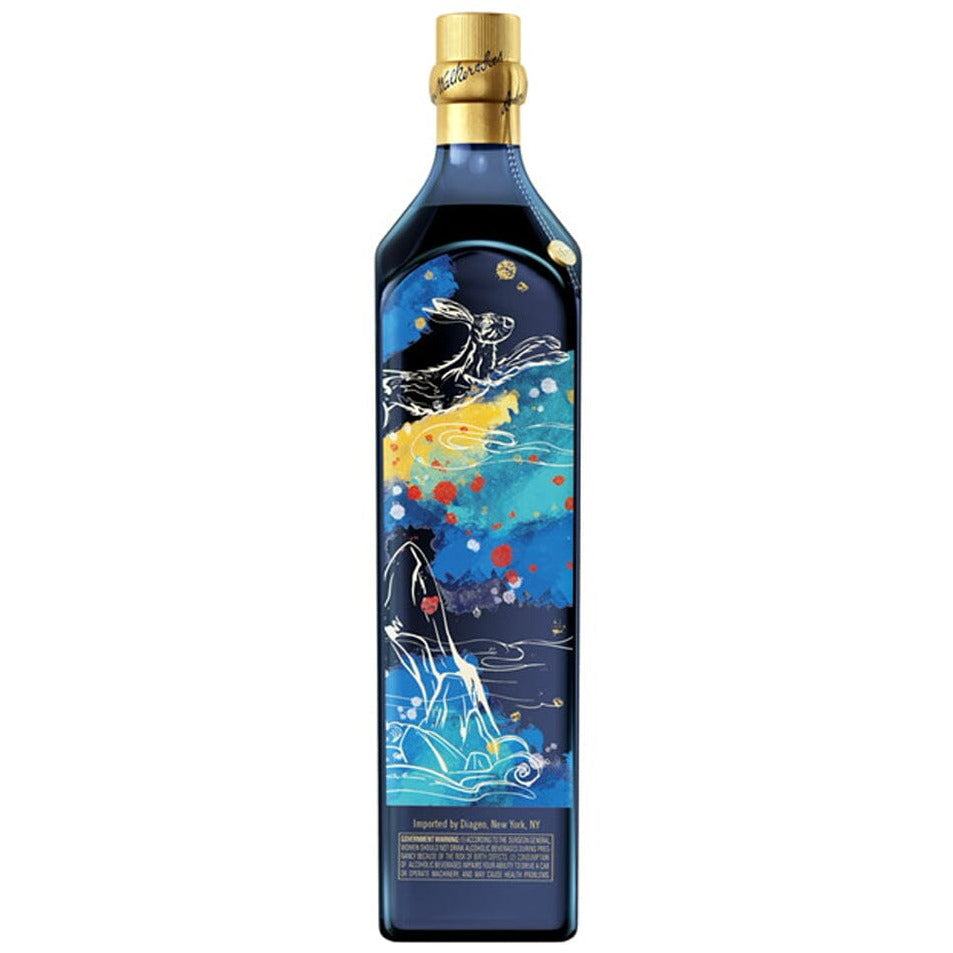 Johnnie Walker Blue Label Year of The Rabbit By Angel Chen - Available at Wooden Cork