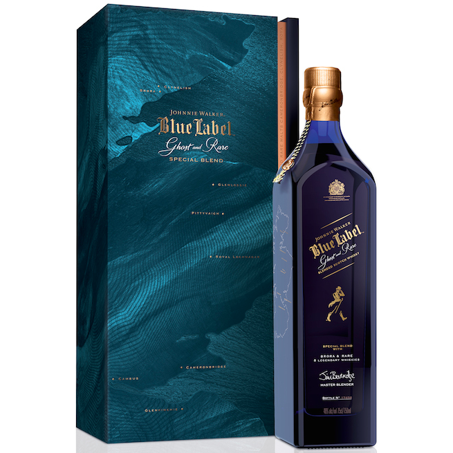 Johnnie Walker Blue Label Ghost & Rare Edition Brora - Available at Wooden Cork