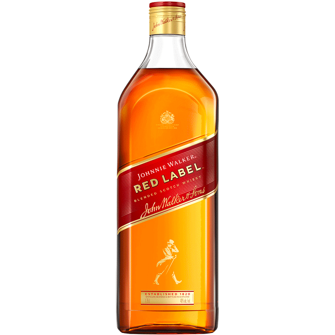 Johnnie Walker Red Label 1.75L - Available at Wooden Cork