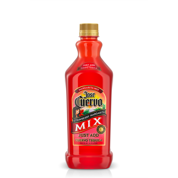 Jose Cuervo Margarita Mix Strawberry - Available at Wooden Cork