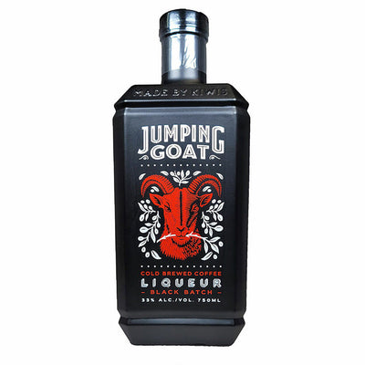 Jumping Goat Liquor Cold Brewed Coffee Infused Whiskey Liqueur - Available at Wooden Cork