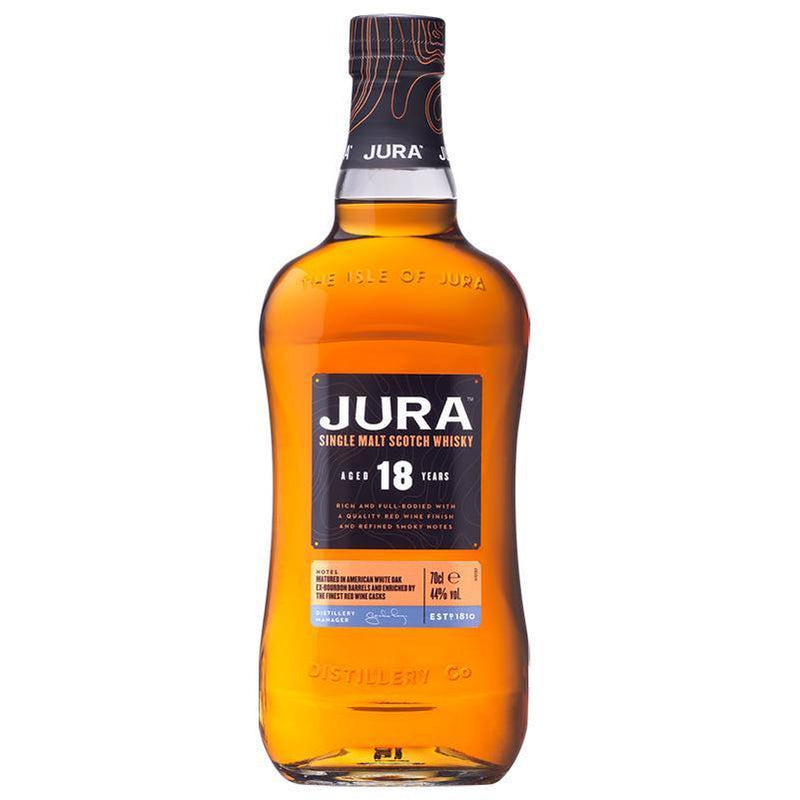 Jura 18 Year Old Scotch Whisky - Available at Wooden Cork
