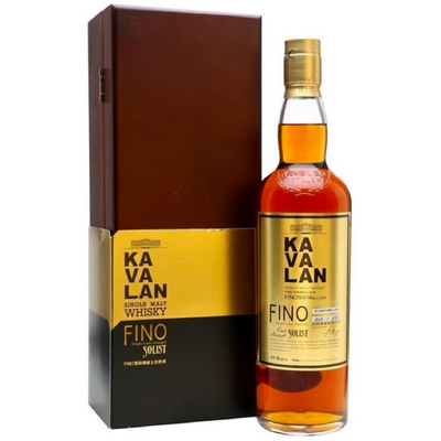 Kavalan Solist Fino Sherry Single Cask Strength - Available at Wooden Cork
