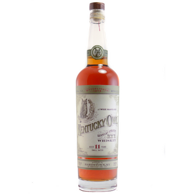 Kentucky Owl 11 Year Kentucky Straight Rye Whiskey - Available at Wooden Cork