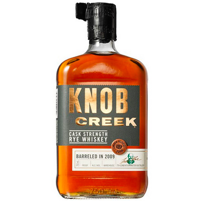 Knob Creek Cask Strength Rye Whiskey 2009 - Available at Wooden Cork