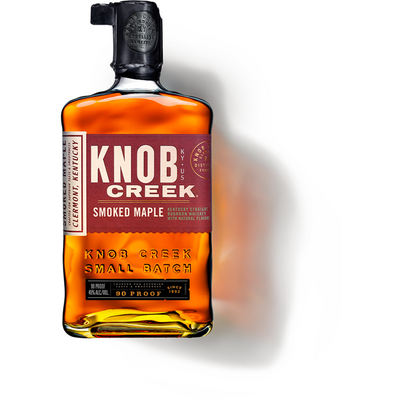 Knob Creek Smoked Maple Bourbon - Available at Wooden Cork