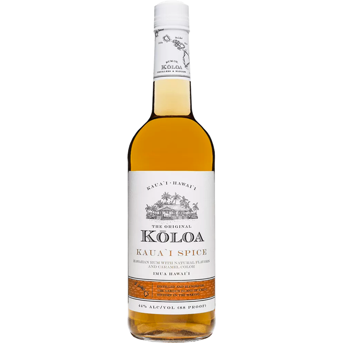 Koloa Kaua'I Spice Rum - Available at Wooden Cork