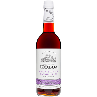 Koloa Kaua'i Dark Rum - Available at Wooden Cork