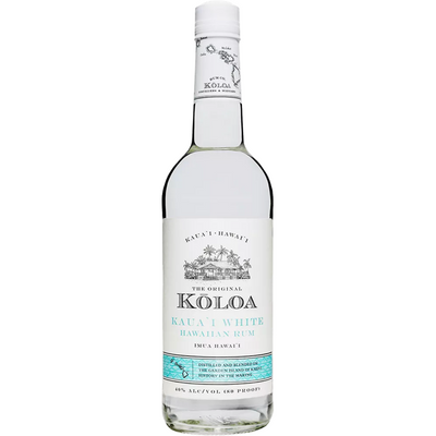 Koloa Kaua'i White Rum - Available at Wooden Cork