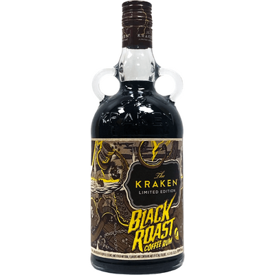 Kraken Black Roast Coffee Rum - Available at Wooden Cork