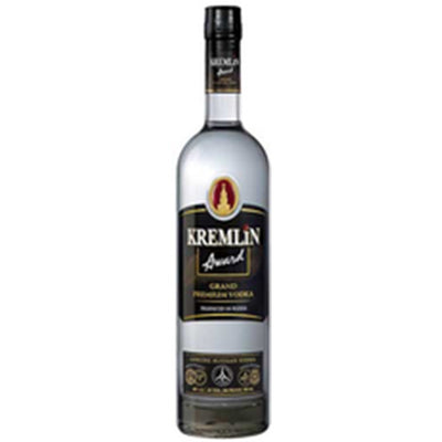 Kremlin Award Grand Premium Vodka - Available at Wooden Cork