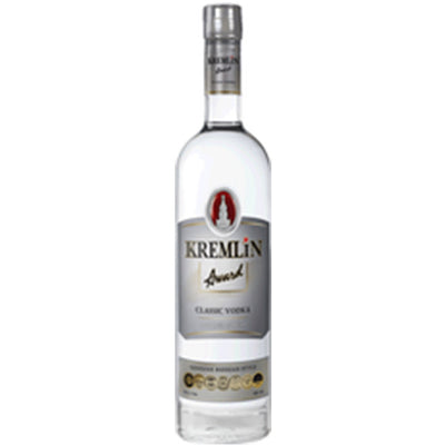 Kremlin Award Classic Vodka - Available at Wooden Cork